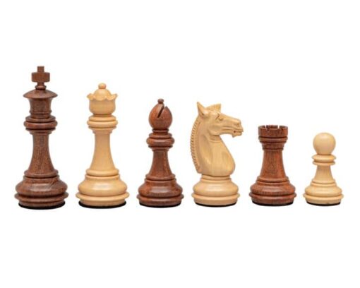 Jeu d'Échecs Italien Trapani en Bois d'Acacia et Bois de Buis