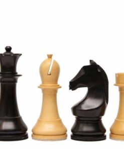 256-1-Jeux-Echecs-Base-Champfered-Bois-ébène-Buis